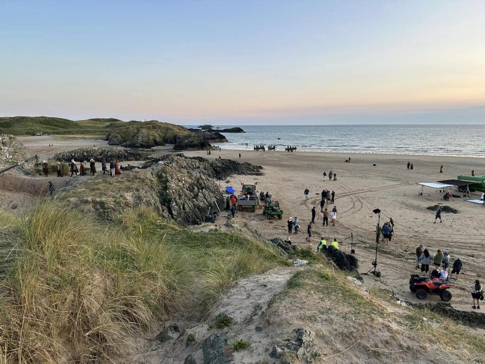 House of the Dragon filming takes place on Anglesey (Image: Paula Hanks-Jones)
