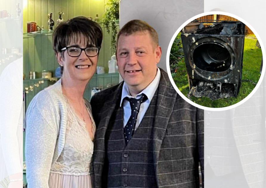 Gentle return to normality: Denbigh newly-wed reflects on fire 
