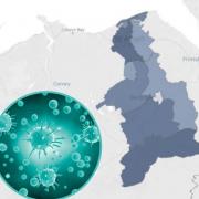 Figures from Public Health Wales reveal where the virus has been circulating within Denbighshire communities