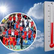 Warm weather predicted for the opening weekend of Euro 2020.