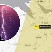 Thunderstorms warning for Saturday.