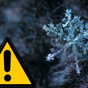 The Met Office is warning of icy stretches throughout Wednesday morning and have issued a yellow weather warning for the region.