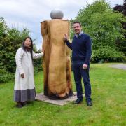 Asia Chan-Rose with Vale of Clwyd MP Dr James Davies