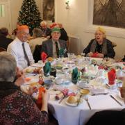 Denbigh and District Probus Club members enjoy their Christmas lunch
