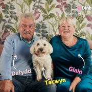 Dafydd and Glain Jones with Tecwyn
