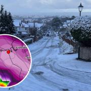 Snow has been forecast for Denbighshire in the coming weeks.