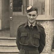Philip Charles Hawkins served with the RAF. At 19, he underwent bomber aircrew training.