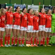 Wales U19s taking on Kazakhstan in Denbigh. Picture: Roy Gunther