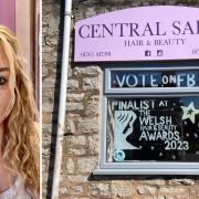Laura Peters of Central Salon Hair and Beauty, Henllan
