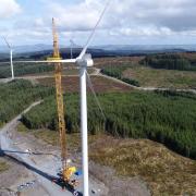 Clocaenog Forest Wind Farm.