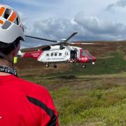 The NEWSAR team carried out a rescue on Llantysilio Mountain yesterday (July 4).