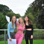 Ysgol Dinas Brân pupils celebrate their GCSE results