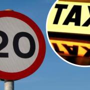 Taxi fares may increase in light on the new default 20mph speed limit in Wales.