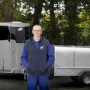 Good as gold...top trailer maker Peter Jones celebrates 50 years at Ifor Williams Trailers
