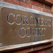 Coroners Court sign.