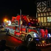 The Ruthin convoy of lights in 2022