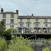 The Hand Hotel in Llangollen is up for sale.
