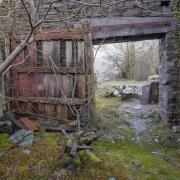 Mark Pierce: "Old rustic door at Pen Y Orsedd quarry"