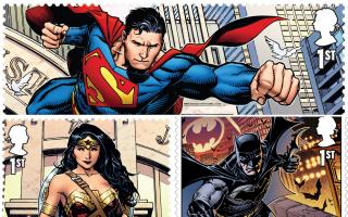 Superman, Batman and Wonder Woman are just some of the characters to feature on the stamps (Royal Mail/PA)