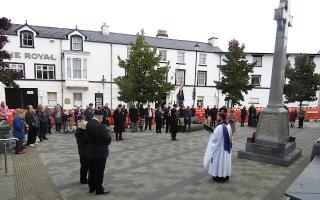 A recent Remembrance Sunday ceremony in Centenary Square